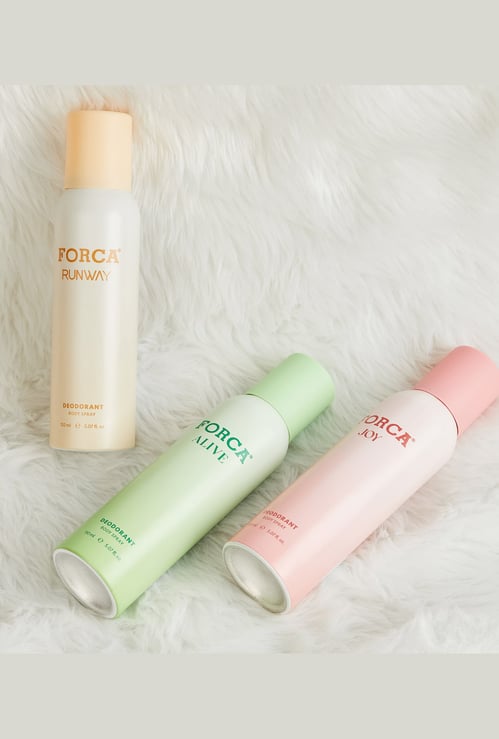 FORCA Deodorant Trio - 150ml each