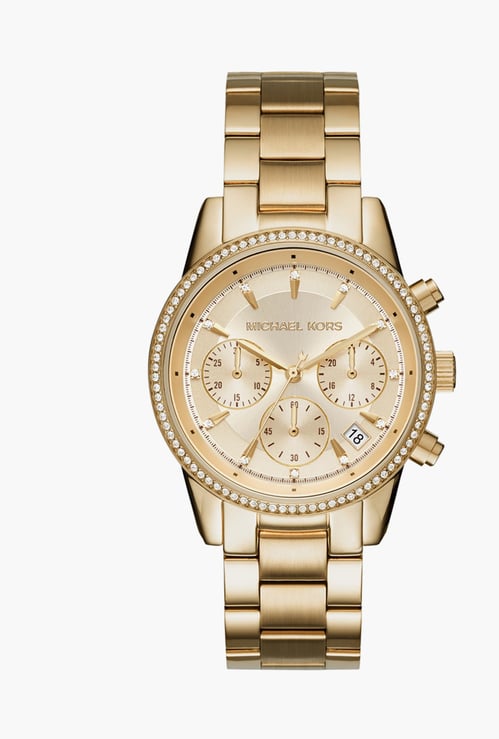 MICHAEL KORS Bryant Embellished Chronograph Watch - MK6356I