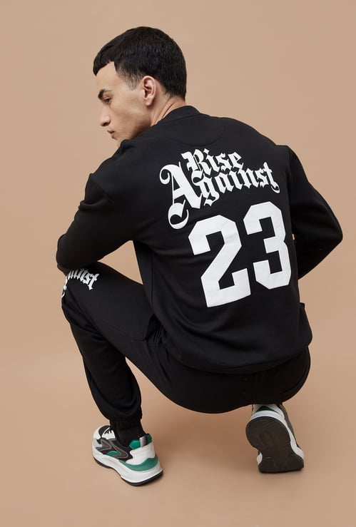 FAME FOREVER Back Print Sweatshirt
