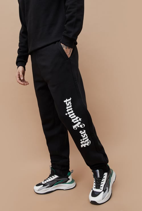 FAME FOREVER Printed Joggers