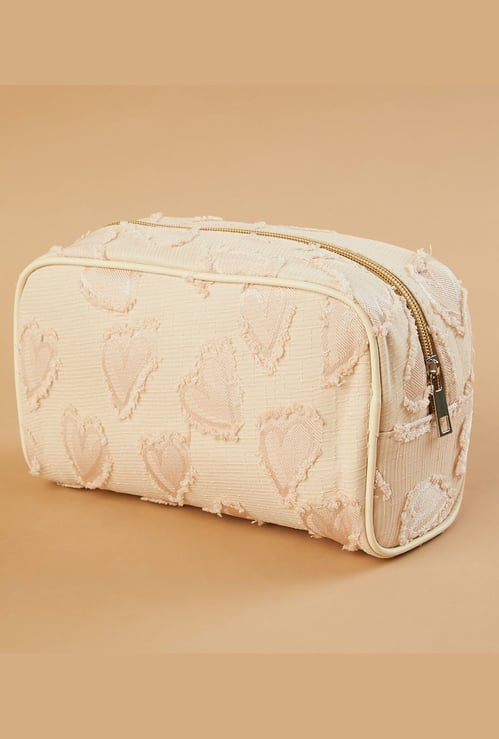 GINGER Textured Vanity Pouch