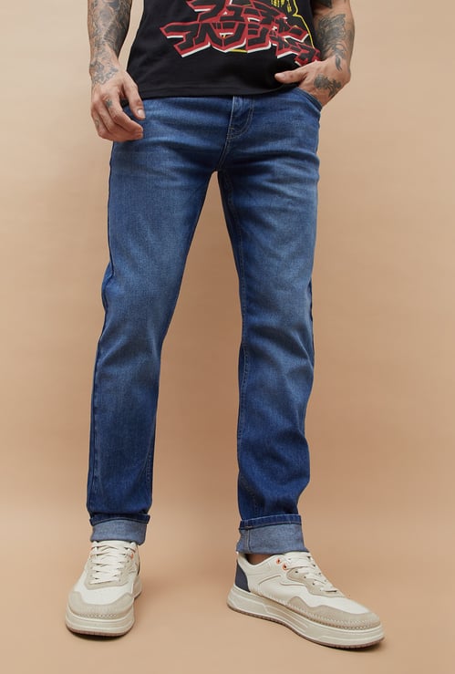 DENIMIZE Washed Slim Fit Jeans