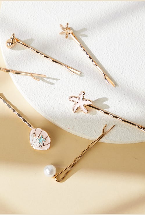 FAME FOREVER Embellished Bobby Pin - Pack of 6