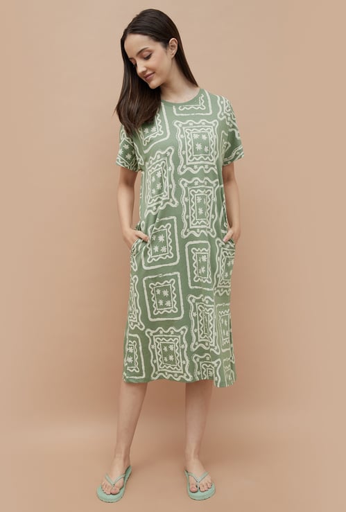 GINGER Printed Nightdress