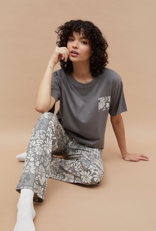GINGER Printed Night Suit
