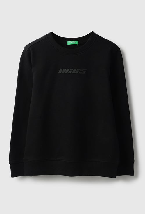 UNITED COLORS OF BENETTON Boys Back Print Sweatshirt