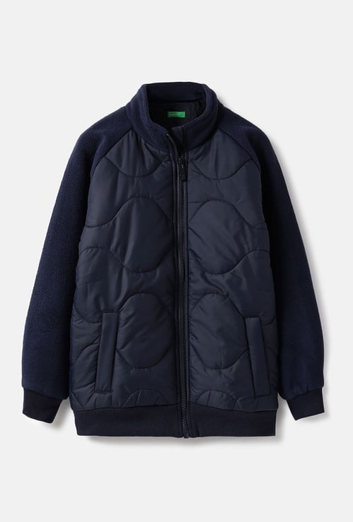 UNITED COLORS OF BENETTON Boys Quilted Bomber Jacket