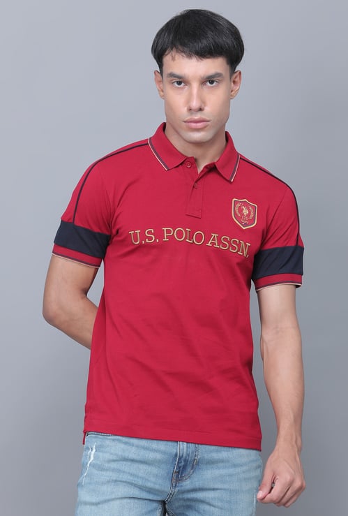 US POLO ASSN Embroidered Polo T-shirt