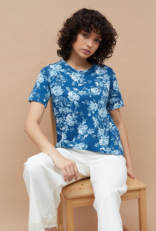 COLOUR ME Floral Print Top