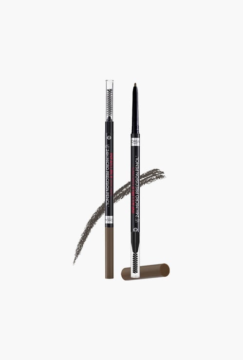 LOREAL PARIS Infallible Brows Upto 24H Micro Precision Pencil - 1.0 Ebony - 1 g