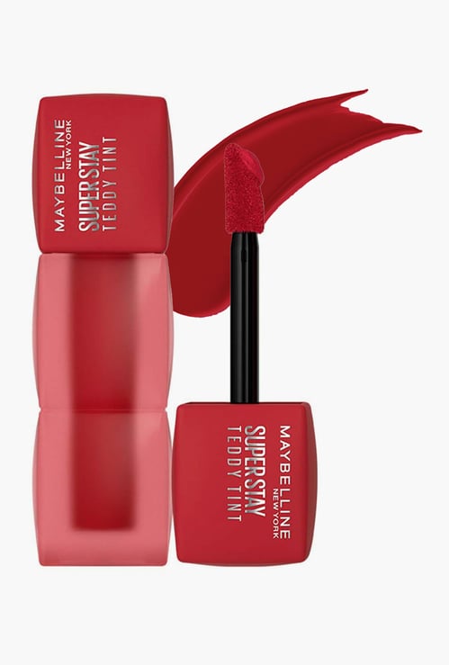 MAYBELLINE NEW YORK Superstay Lip and Cheek Colour Teddy Tint - Tomato Girl - 5ml