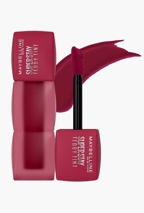 MAYBELLINE NEW YORK Superstay Lip and Cheek Colour Teddy Tint - Wild At Heart - 5ml