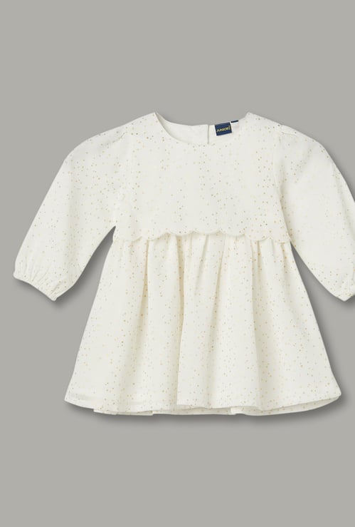 JUNIORS Girls Printed A-line Dress