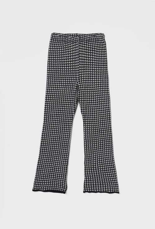 FAME FOREVER Girls Houndstooth Trousers