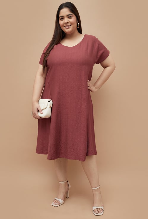 NEXUS Textured A-line Dress