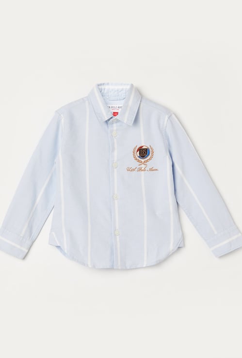 US POLO ASSN KIDS Boys Striped Shirt