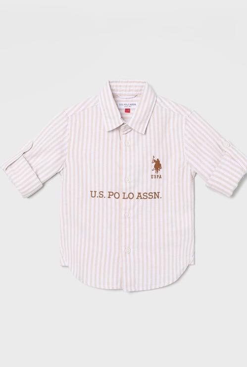 US POLO ASSN KIDS Boys Striped Shirt