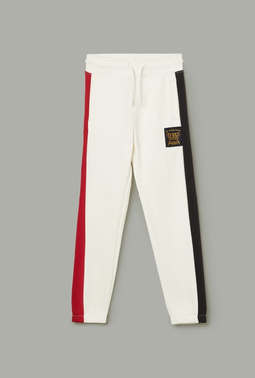 US POLO ASSN KIDS Boys Colourblocked Joggers