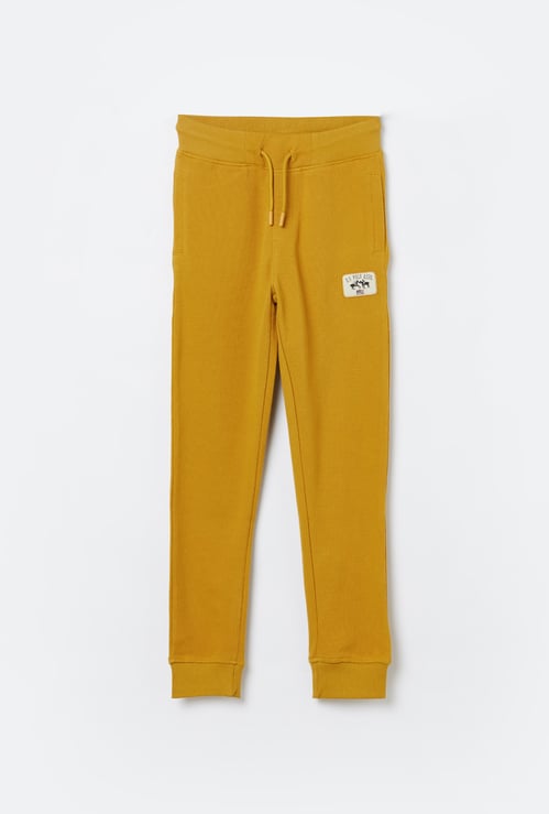 US POLO ASSN KIDS Boys Solid Elasticated Joggers