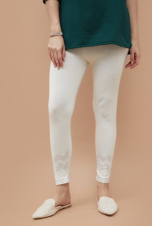 MELANGE Knitted Leggings