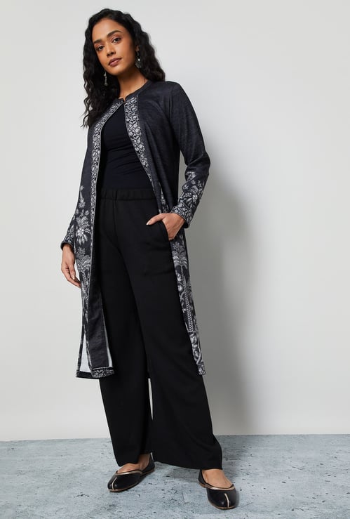 MELANGE Textured Palazzos