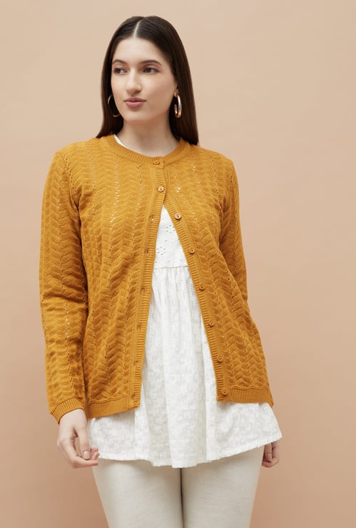 MELANGE Knitted Cardigan