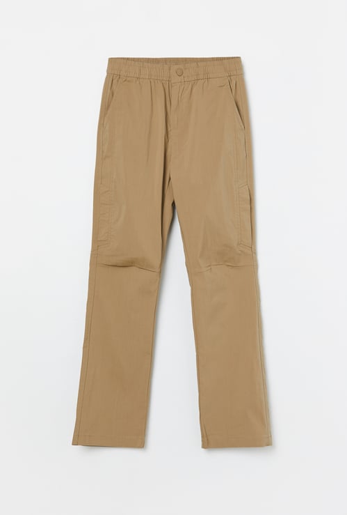 US POLO ASSN KIDS Boys Solid Trousers
