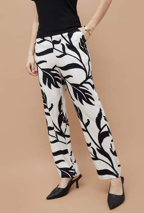FAME FOREVER Printed Trousers