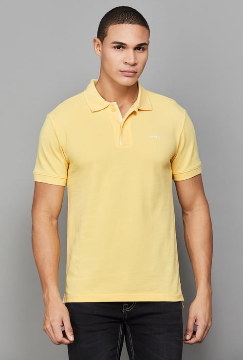 LEVI'S Solid Slim Fit Polo T-shirt