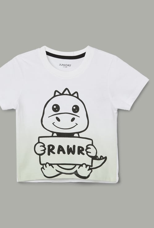 JUNIORS Boys Printed T-shirt