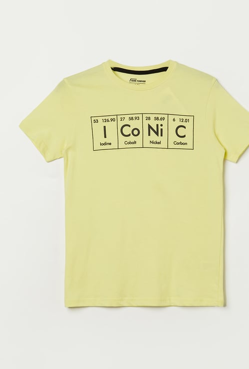 FAME FOREVER Boys Printed T-shirt