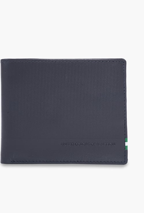 UNITED COLORS OF BENETTON Textured Bi-Fold Wallet