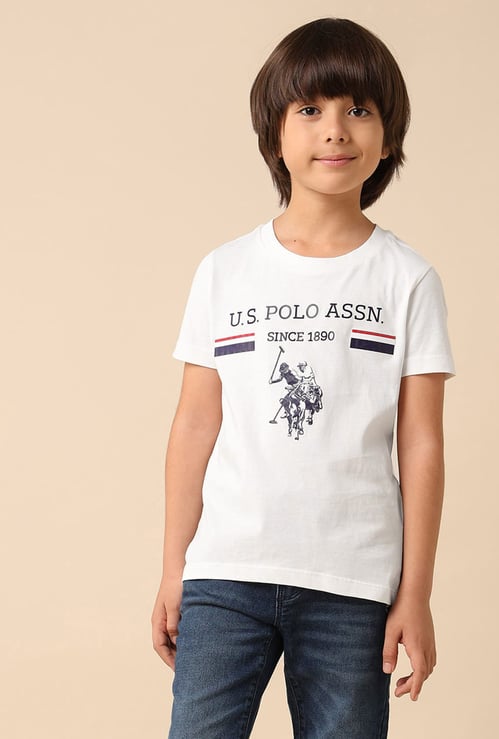 US POLO ASSN KIDS Boys Printed T-shirt
