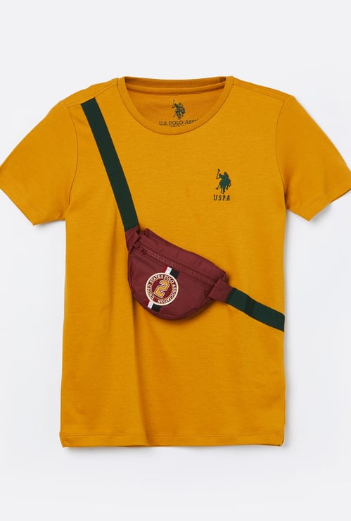 US POLO ASSN KIDS Boys Pocket Detail T-shirt