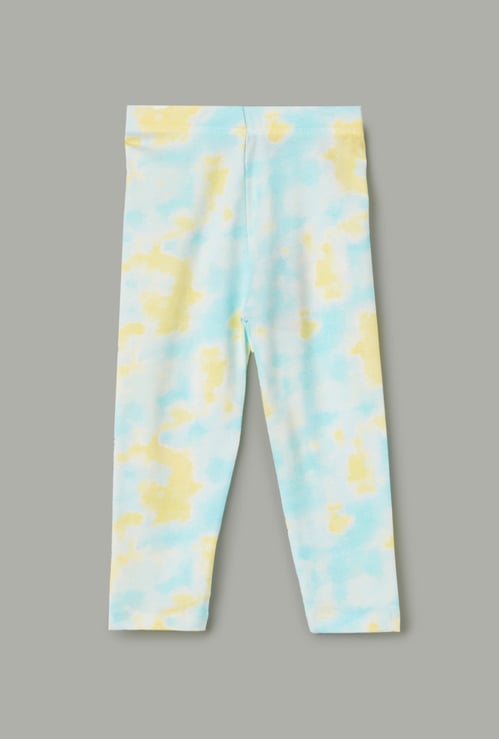 JUNIORS Girls Tie & Dye Leggings