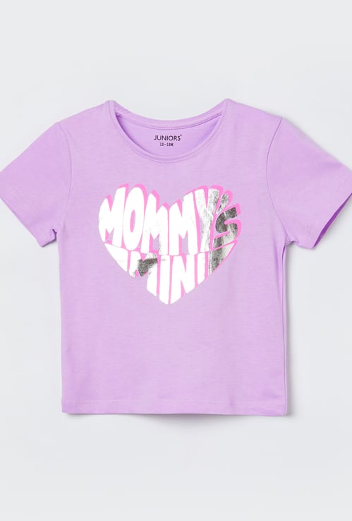 JUNIORS Girls Graphic Print T-shirt