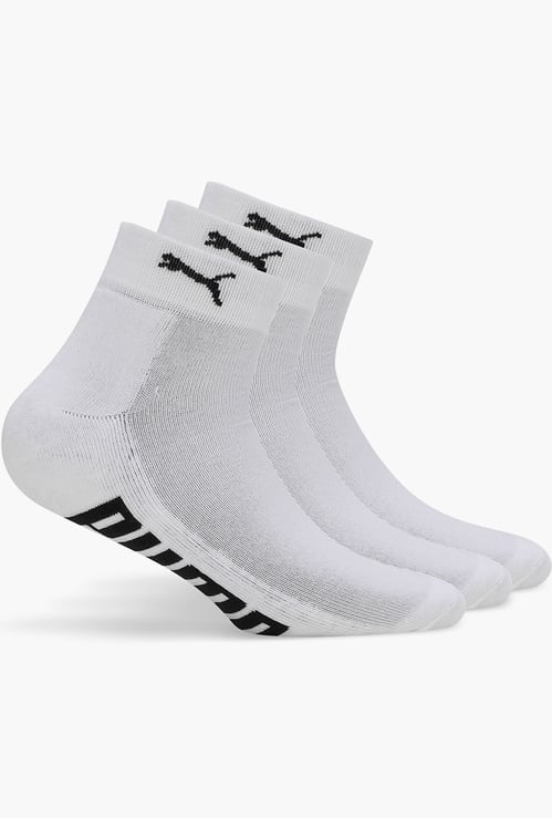PUMA Knitted Ankle-Length Socks - Pack of 3