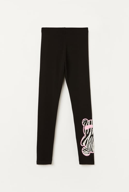 FAME FOREVER Girls Graphic Print Leggings