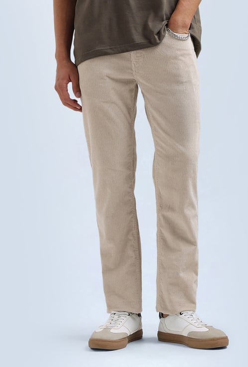 FLYING MACHINE Corduroy Trousers