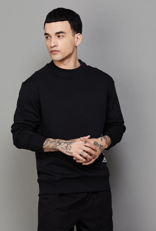 FLYING MACHINE Printed Sweatshirt