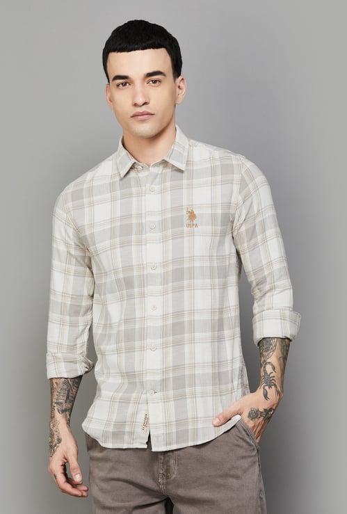 US POLO ASSN Checked Regular Fit Shirt
