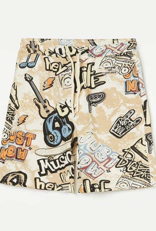 FAME FOREVER Boys Printed Shorts