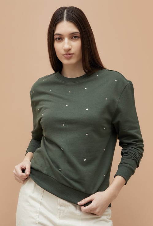 FAME FOREVER Embellished T-shirt