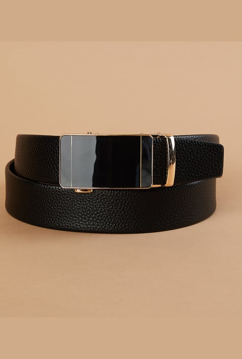 CODE Textured Buckled Formal Belt