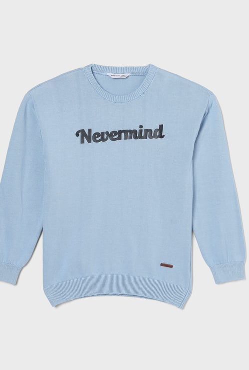 FAME FOREVER Boys Printed Sweatshirt