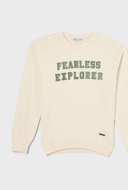 FAME FOREVER Boys Printed Sweatshirt
