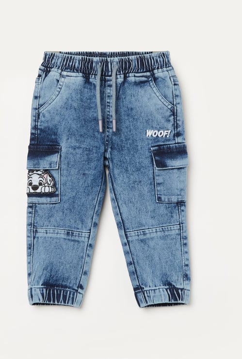 JUNIORS Boys 101 Dalmatian Denim Joggers