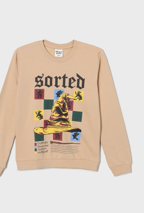 FAME FOREVER Boys Harry Potter Print Sweatshirt