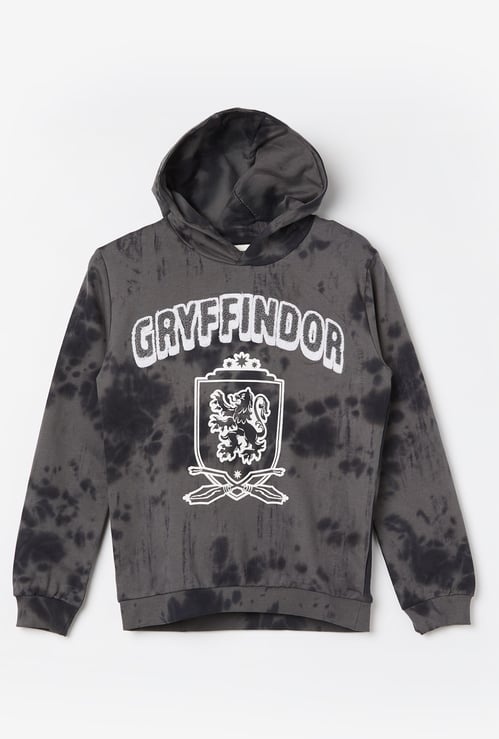 FAME FOREVER Boys Harry Potter Embroidered Hoodie