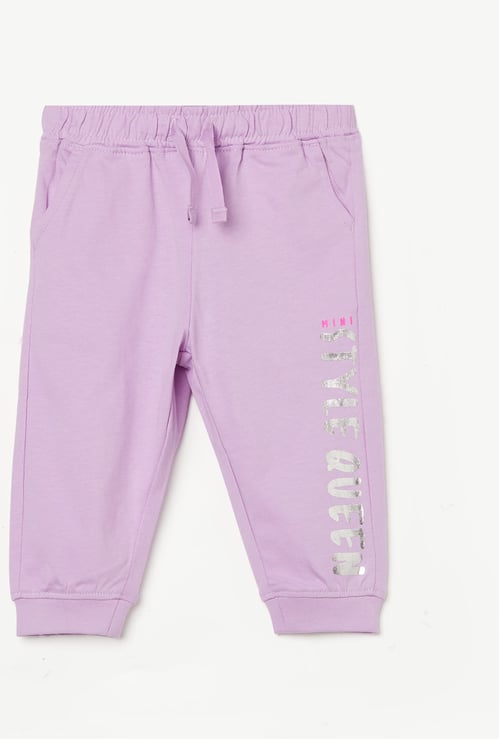 JUNIORS Typographic Print Elasticated Joggers